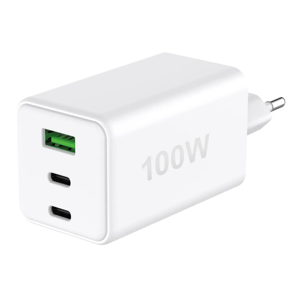 Netzteil GAN 100W, 2 x Typ-C + USB-A - ZONA