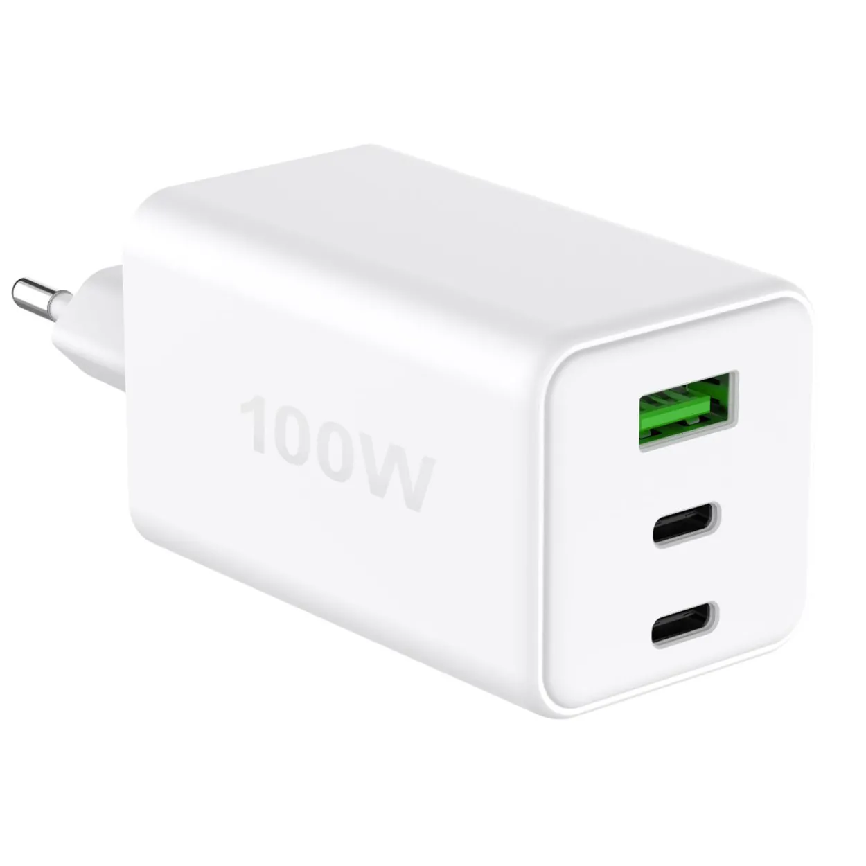 Netzteil GAN 100W, 2 x Typ-C + USB-A - ZONA