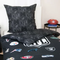NFL Bettwäsche Größe 80x80 + 135x200 cm
