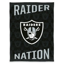 NFL Raiders Wellsoft-Decke Größe 150x200 cm