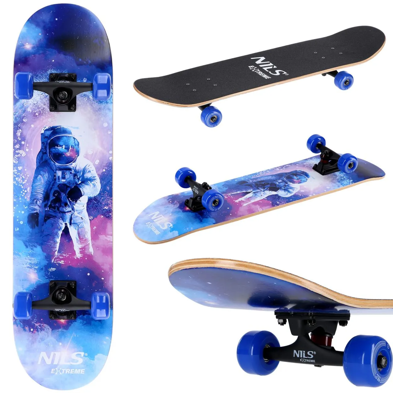 NILS Extreme Dreamer Skateboard 78×20cm mit Grip