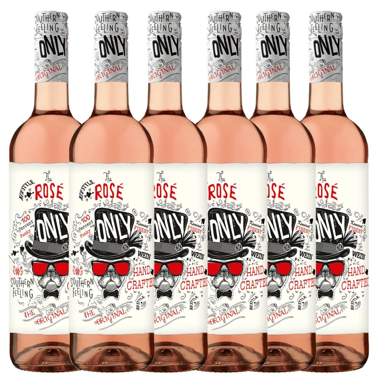 Only Rosé Roséweincuvée 0,75 l - 6er Karton