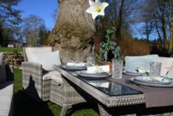 Outdoor Esssitzgruppe, für 8 Personen