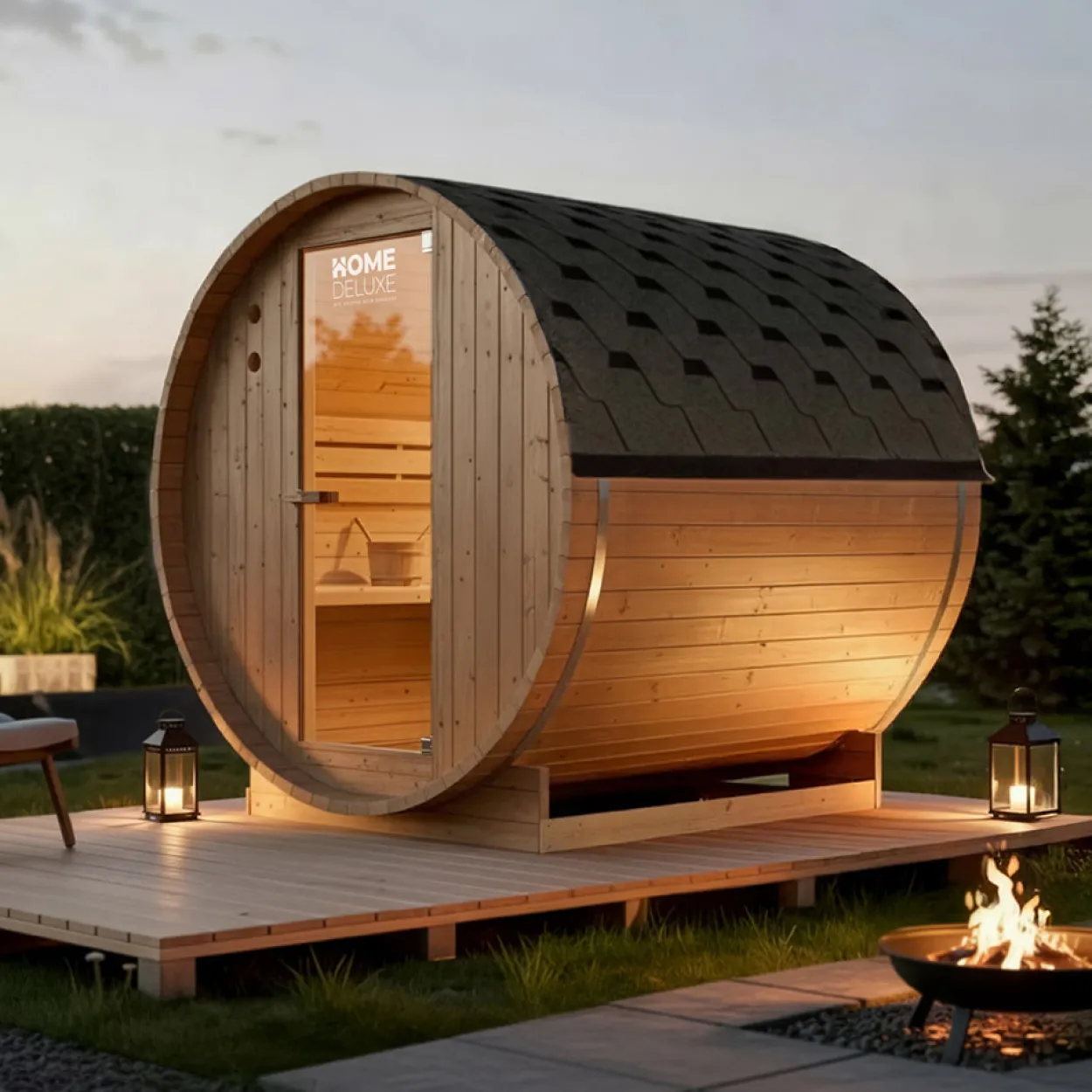 Outdoor Fasssauna LAHTI L