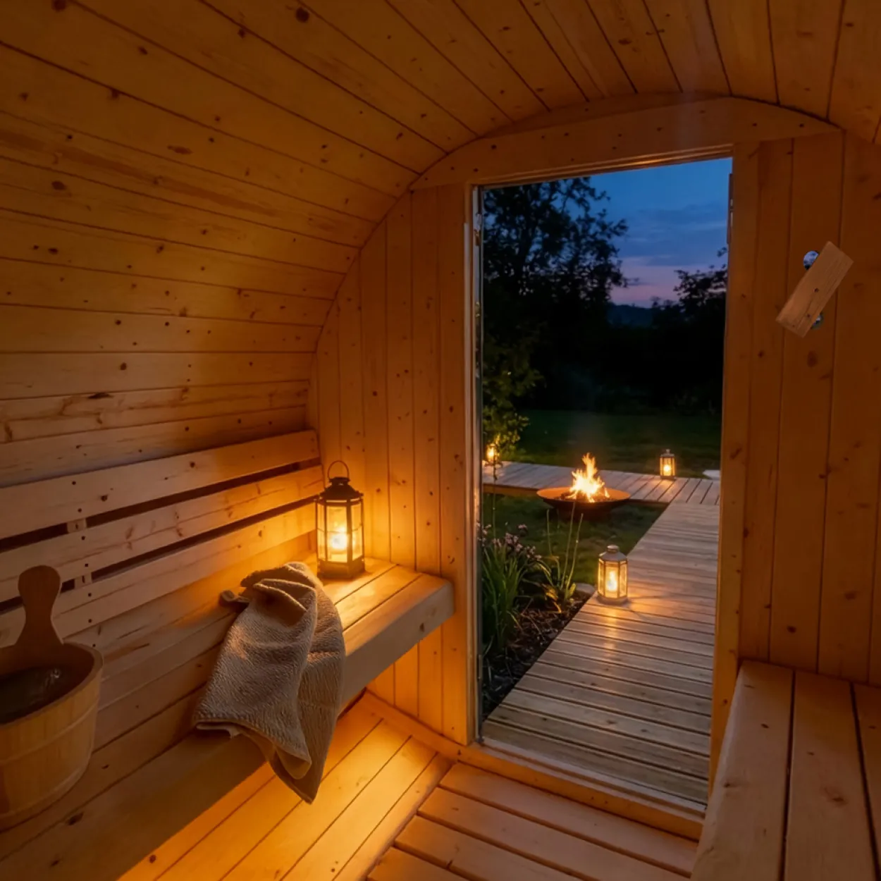 Outdoor Fasssauna LAHTI M
