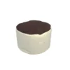 Outdoorfähiger Hocker BICO, Dunkelbraun