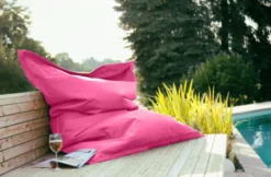 Outdoorfähiger Riesensitzsack ca. 140 x 180 cm, Farbe pink