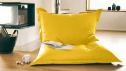 Outdoorfähiger Riesensitzsack ca. 140 x 180 cm, Farbe gelb
