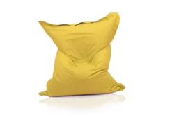 Outdoorfähiger Riesensitzsack ca. 140 x 180 cm, Farbe gelb
