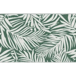 Outdoor Teppich Wendbares Wetterfest Outdoorteppich Carpet mit Blätter-Muster