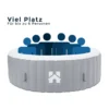 Outdoor Whirlpool SPLASH - Uni-Grau- 6 Personen