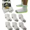 6 Paar Thermo Socken für Kinder 3-5 Jahre mit Bündchen bis Gr. 34