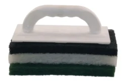 Padbrett 11 x 23 Trägerbrett weiß mit 3 Belägen (schwarz,weiß,grün)