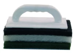 Padbrett 11 x 23 Trägerbrett weiß mit 3 Belägen (schwarz,weiß,grün)
