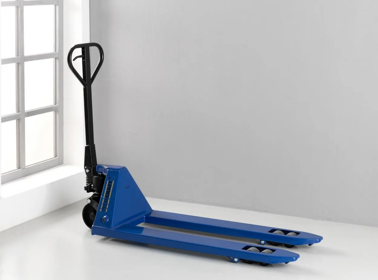 Paletten Hubwagen 2,5T - blau