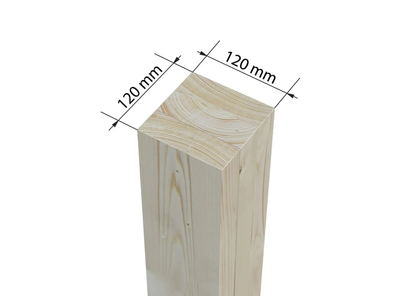 Palmako Carport Kasper 23,1 m² mit Geräteraum