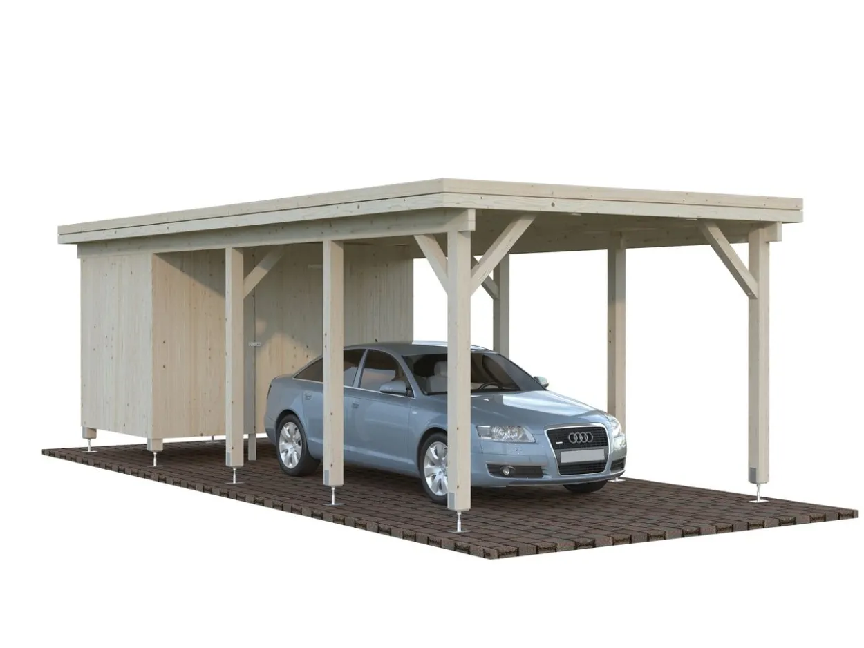 Palmako Carport Kasper 23,1 m² mit Geräteraum