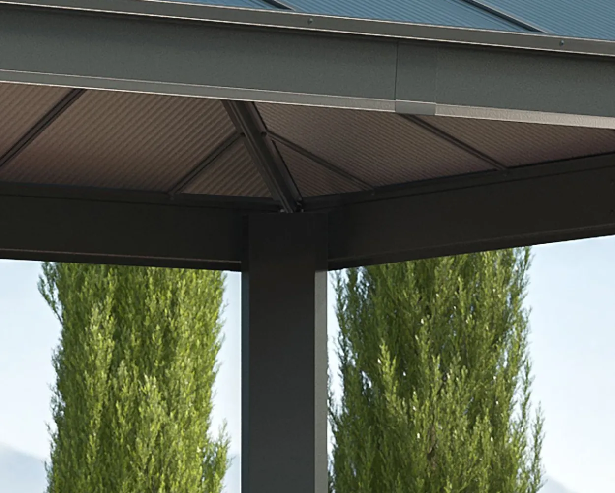 Palram Aluminium Pavillon Dallas 4300
