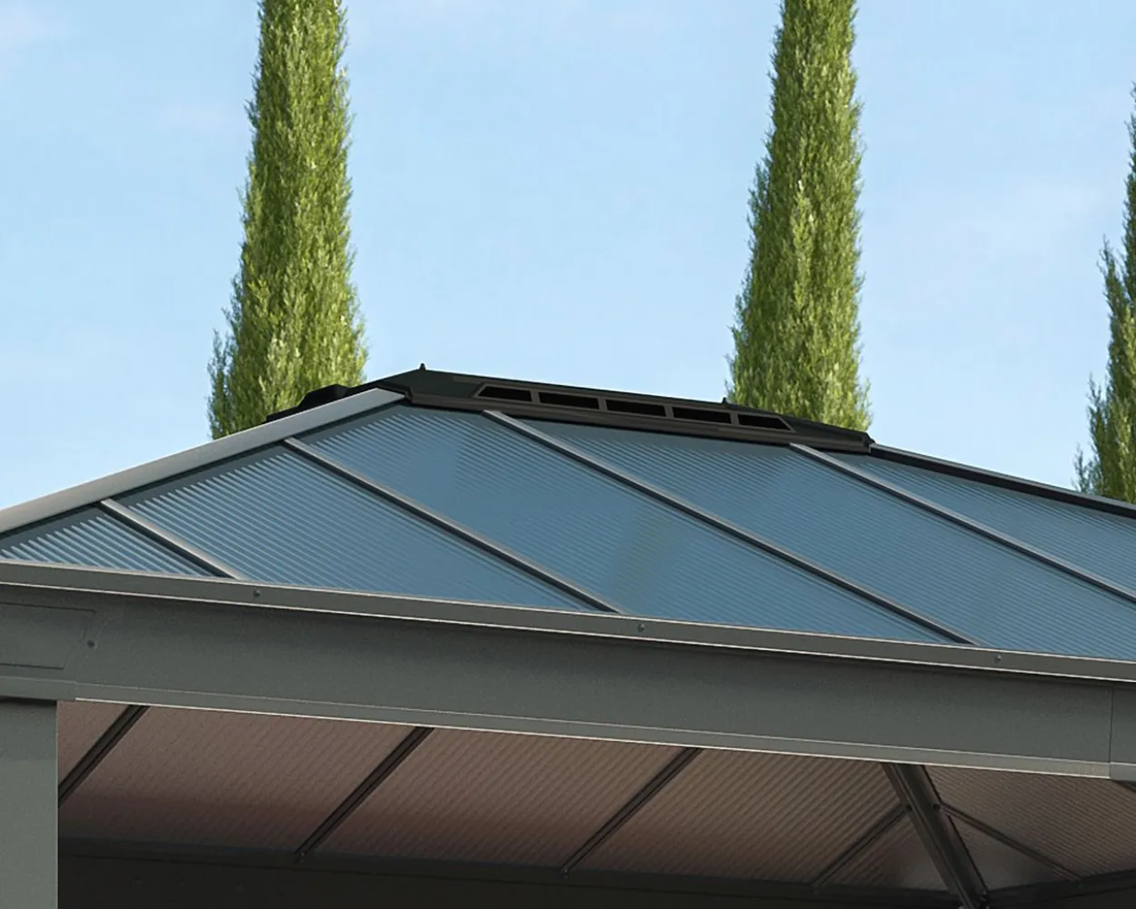 Palram Aluminium Pavillon Dallas 4300