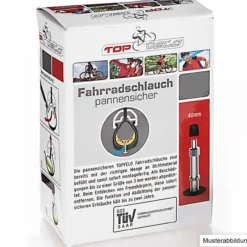 pannensicherer Fahrradschlauch, 26", Autoventil