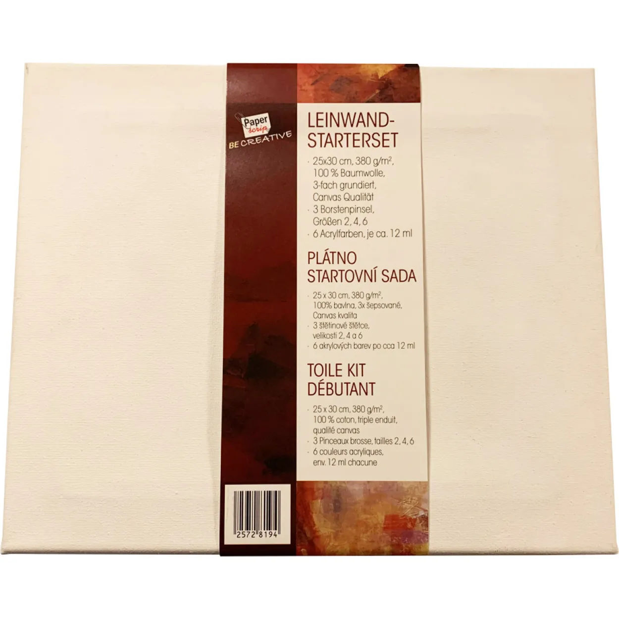 Paperscrip Leinwand Starter-Set