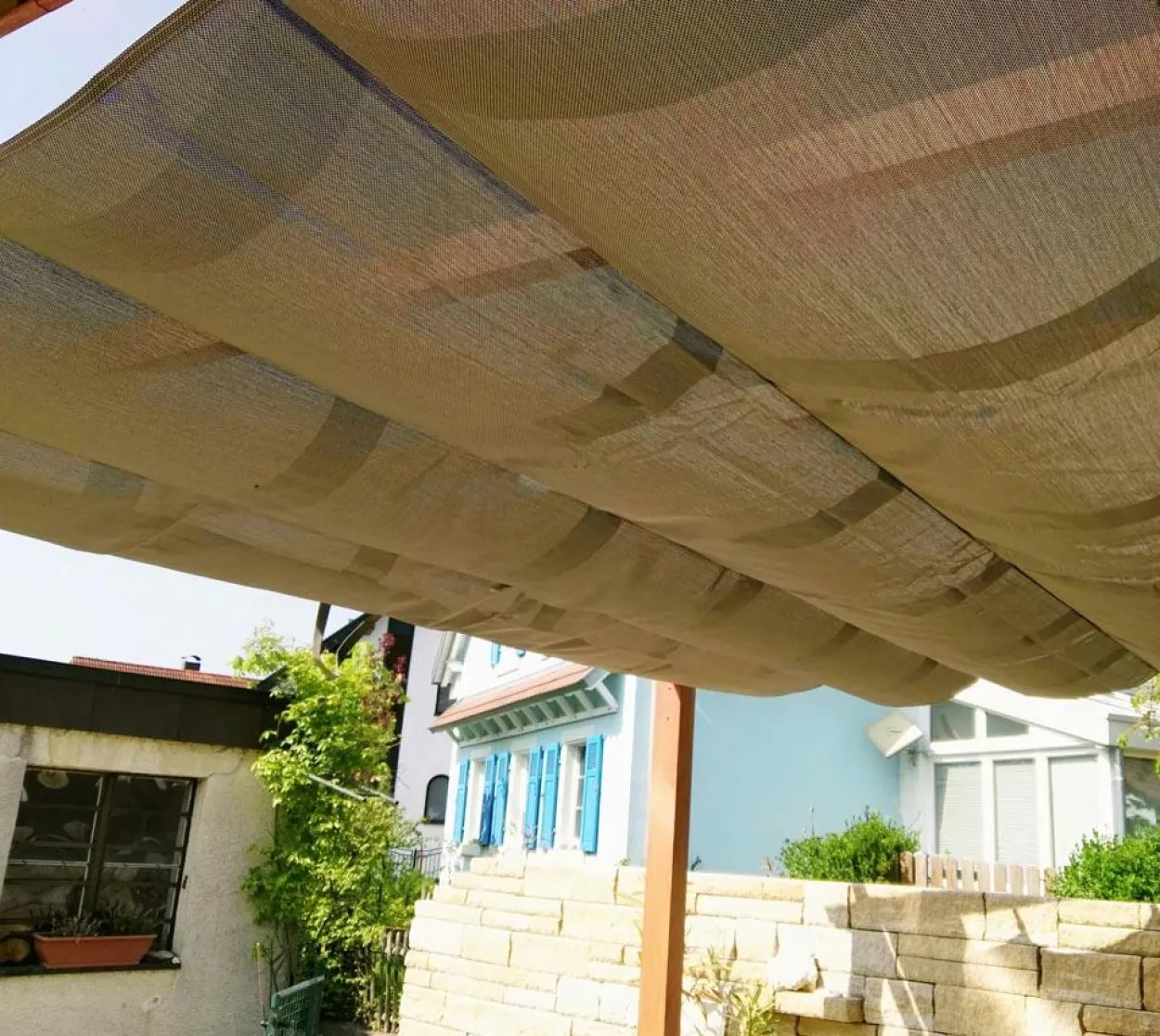 Paragon Outdoor Pavillon Florida ca. 12,25 m² Holzoptik