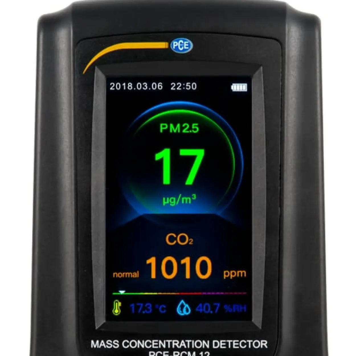 Partikel-Massenkonzentration-Messgerät PCE-RCM 12