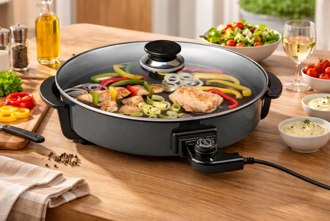 Party-/ Pizzapfanne, 1500 W, Ø 32cm