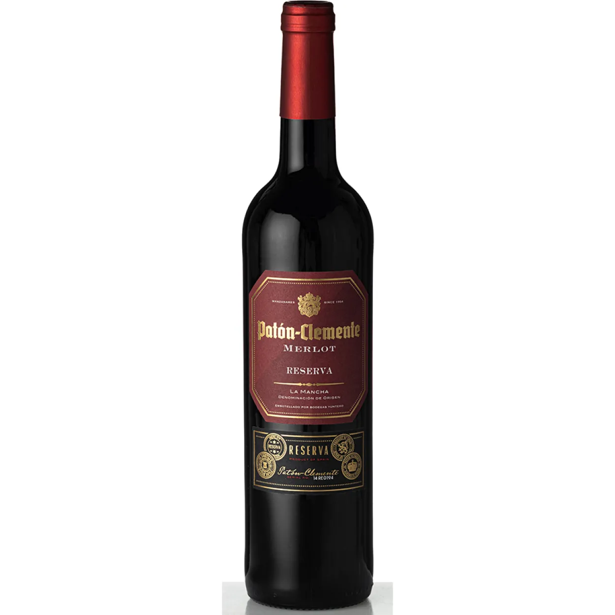 2015 Patón-Clemente Merlot Reserva La Mancha D.O.
