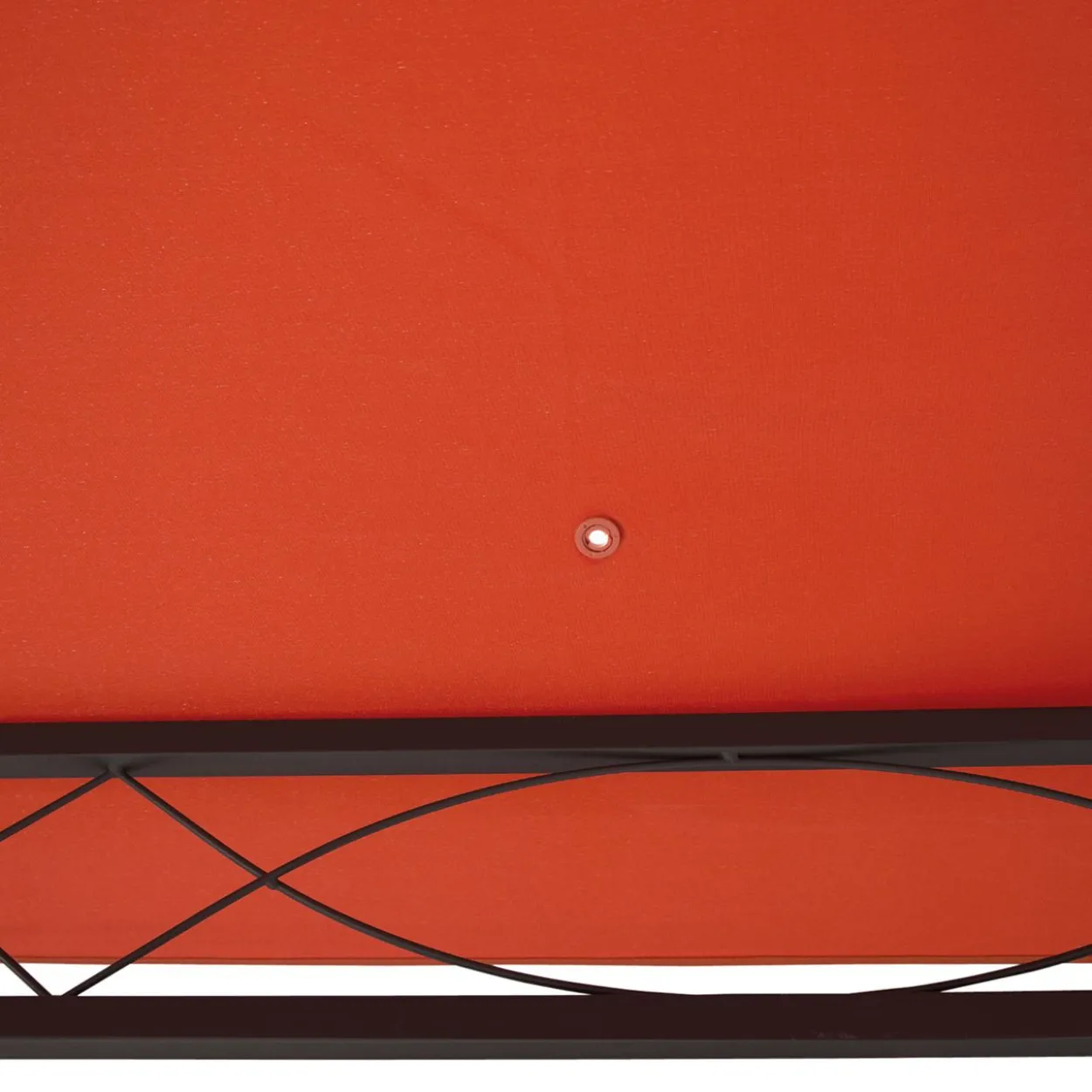 Pavillondach Ersatzdach Pavillonabdeckung Polyester Orange 2,98x2,95m