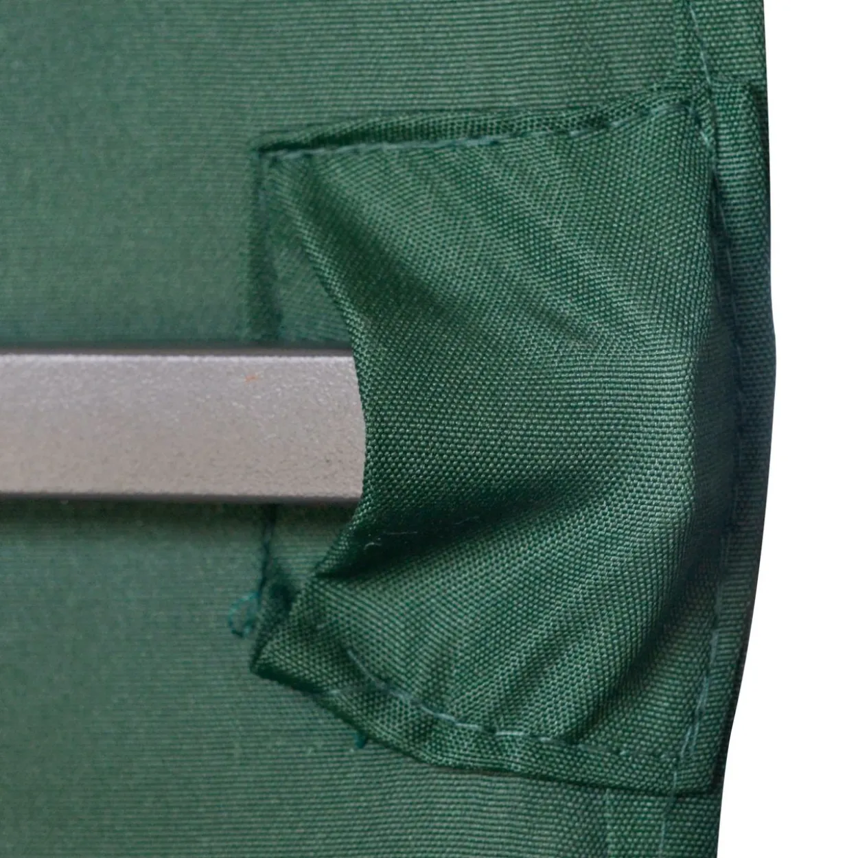 Pavillondach Ersatzdach Pavillonabdeckung Polyester Grün 3x3m
