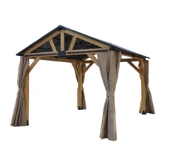 Pavillon KENT ca. 355 x 298 x 265 cm - Anthrazit