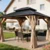 Pavillon Limassol ca. 298 x 298 x 275 - Anthrazit