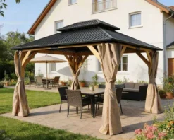 Pavillon Limassol ca. 298 x 298 x 275 - Anthrazit