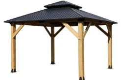 Pavillon Limassol ca. 298 x 298 x 275 - Anthrazit