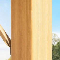Pavillon "Pergola" aus Aluminium, ca. 350 x 505 x 236 cm – Buche