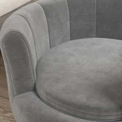 PawHut Hundesofa Hundecouch, Haustiersofa mit Rückenlehne Holzbeine, Grau