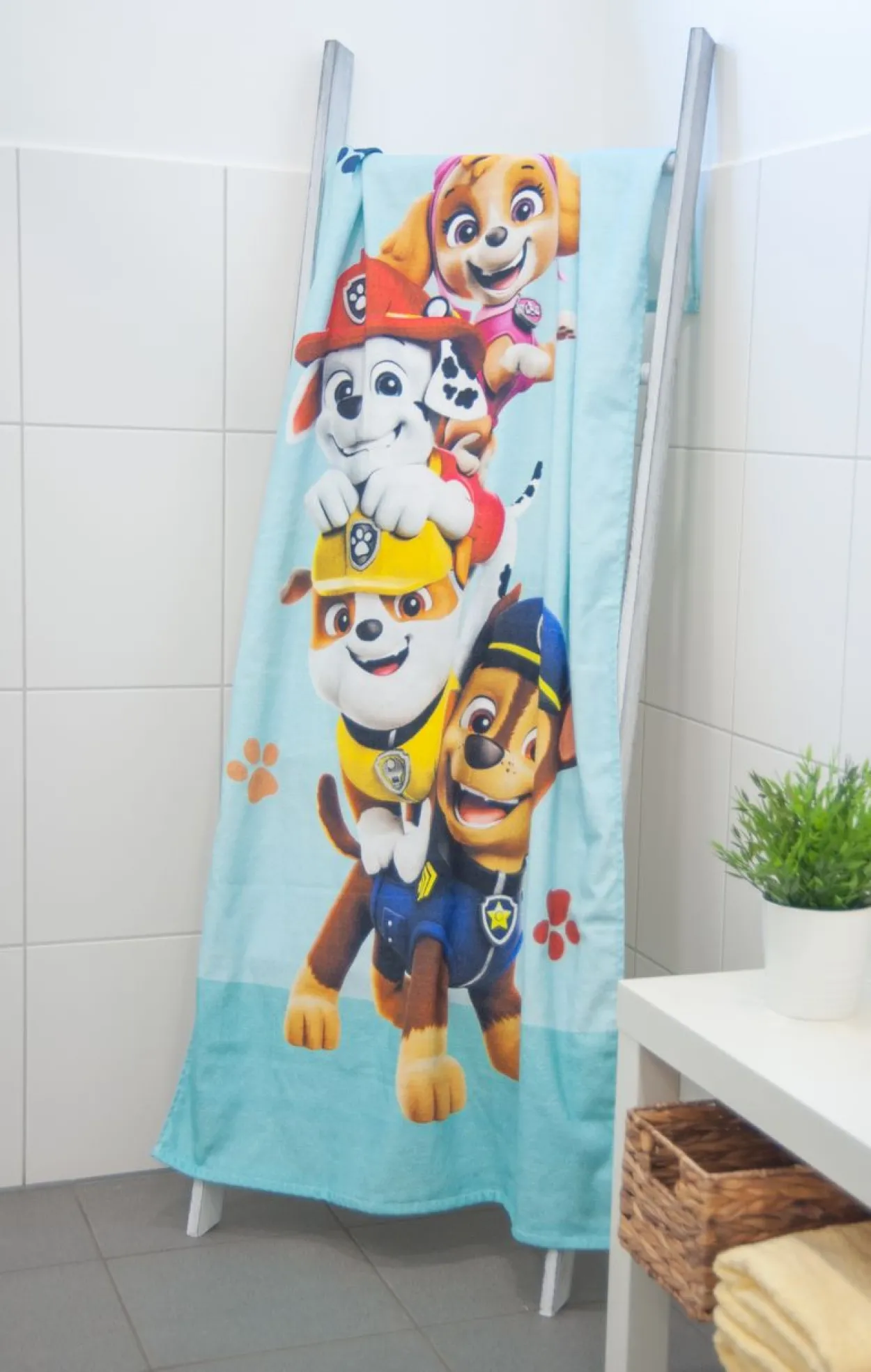 Paw Patrol Velourstuch Größe 150x75 cm
