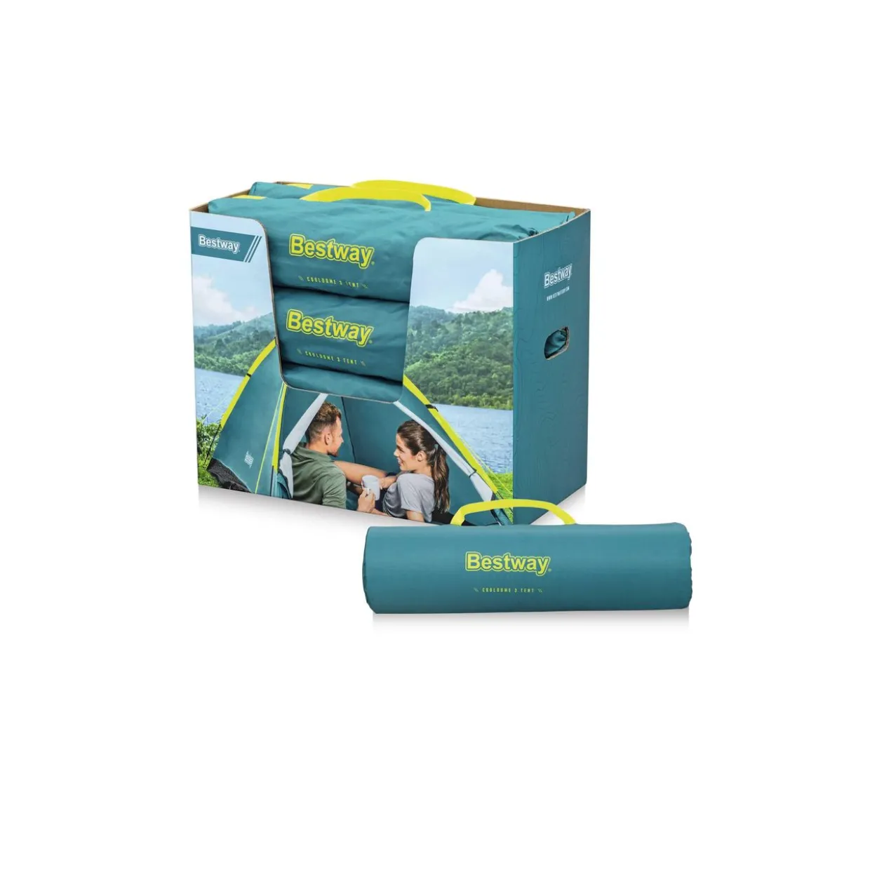 3-Personen-Zelt Cool Dome 3 210 x 210 x 130 cm