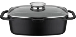 Pfannen-Set Gourmet Granit + Bräter 5-tlg.