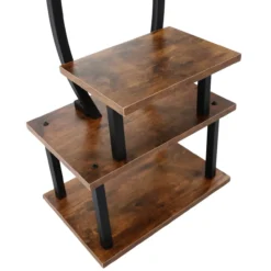 Pflanzenregal mit 8 Ablagen, schmaler Pflanzenständer 122 cm