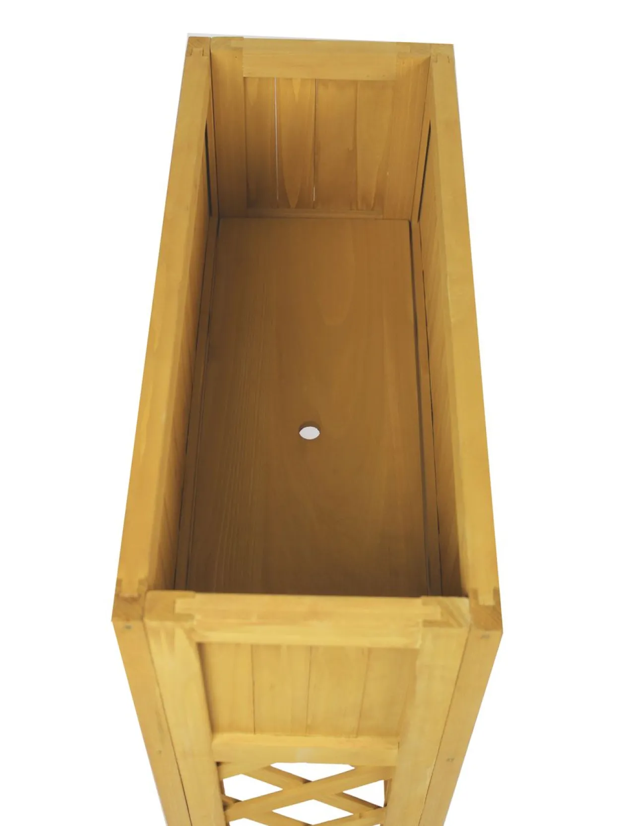 Pflanzgefäß aus Holz, ca. 60 x 25 x 90 cm