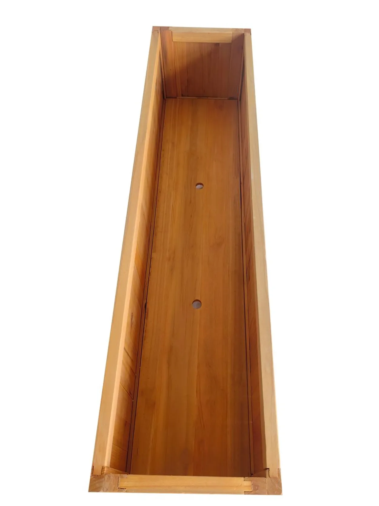 Pflanzgefäß aus Holz, ca. 100 x 25 x 90 cm