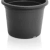 Pflanztopf "Classic", Rund Ø ca. 20 x 15 cm - Anthrazit