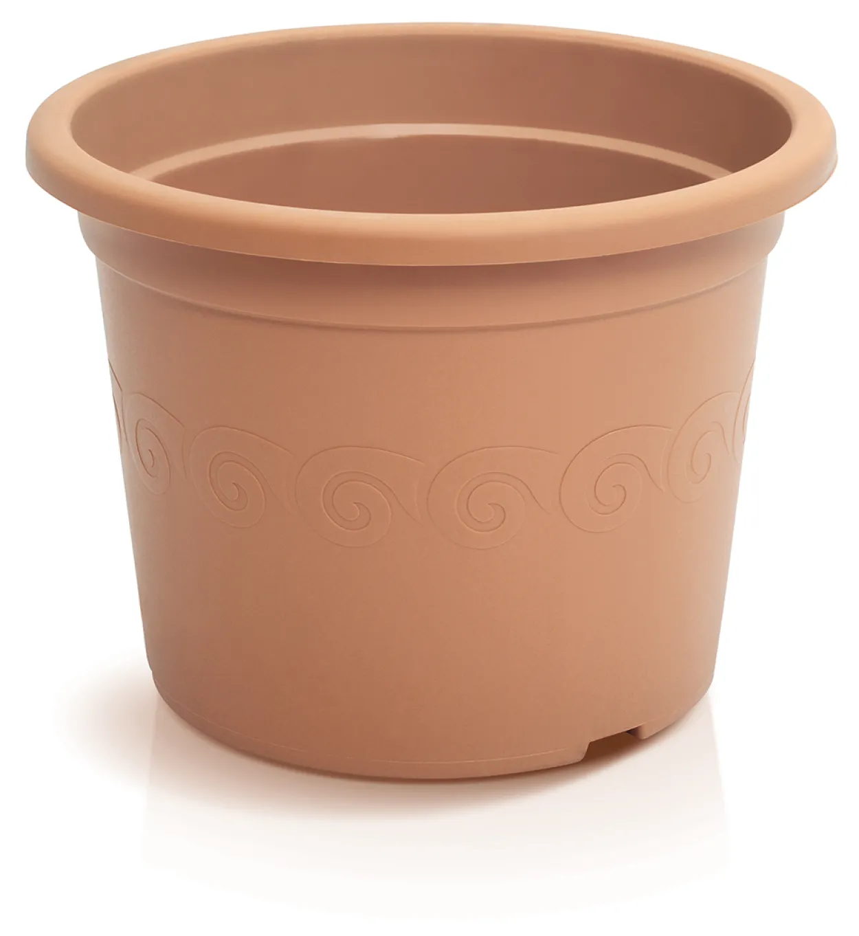 Pflanztopf "Classic", Rund Ø ca. 20 x 15 cm - Terrakotta