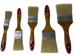 Pinselset Lackpinsel 25/38/50/63/75mm Lasurpinsel Flachpinsel 15 tlg