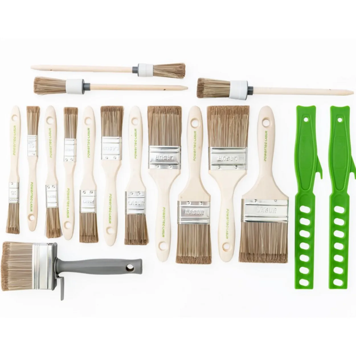Pinsel-Set „Pro XXL“, Lasurpinsel - 17 tlg.