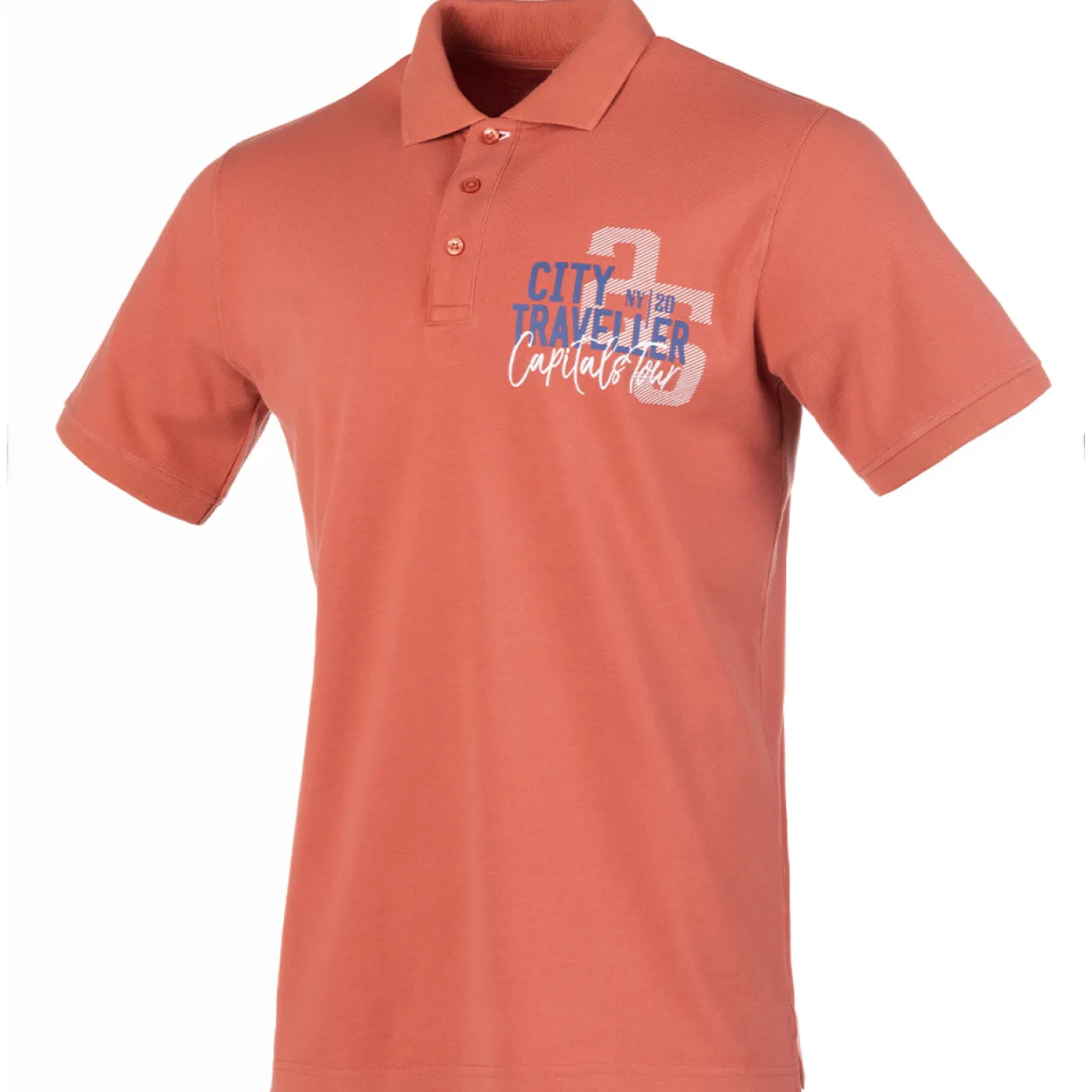 Piqué-Poloshirt für Herren