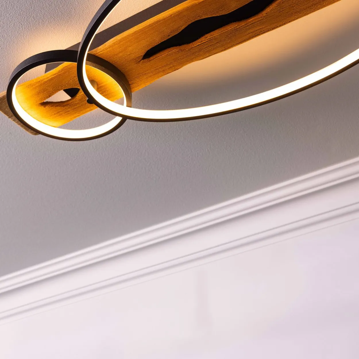 Pirus LED-Deckenleuchte, dimmbar