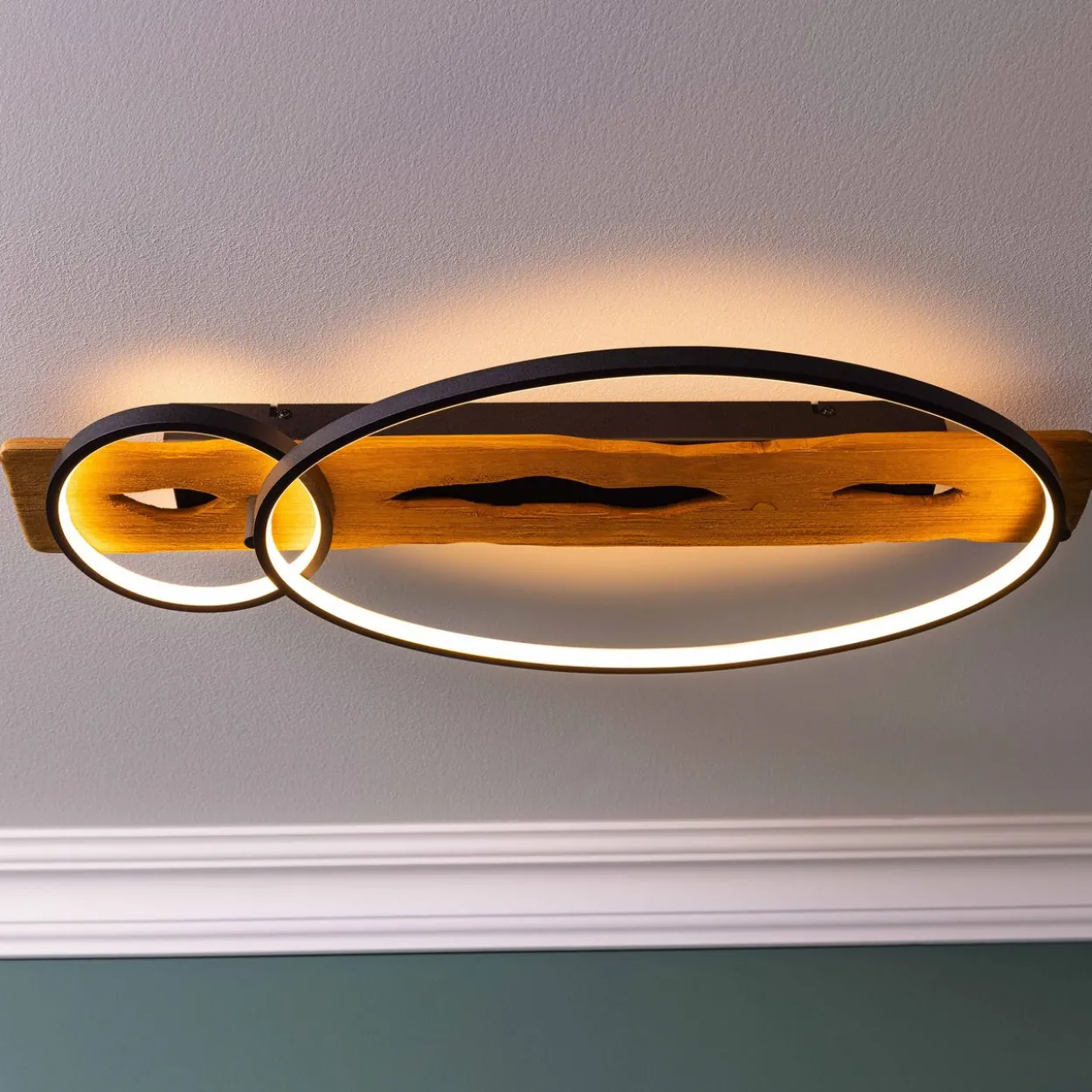 Pirus LED-Deckenleuchte, dimmbar